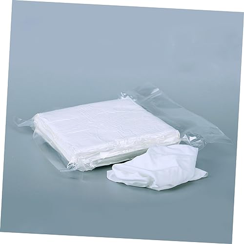 Chiffons antistatiques blancs en polyester lot de 100 - 6