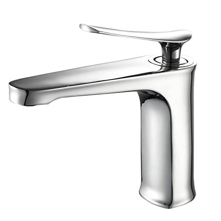Mitigeur d'eau froide et chaude laiton pour robinet d'évier cuisine et lavabo