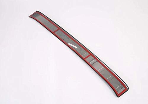 1Pcs Stainless Steel Titanium Coated Car Rear Door Tailgate Trunk Lid Protection Car Rear Bumper Guard Trunk Edge Trim Cover Compatible for Nissan Sentra 2020-2021