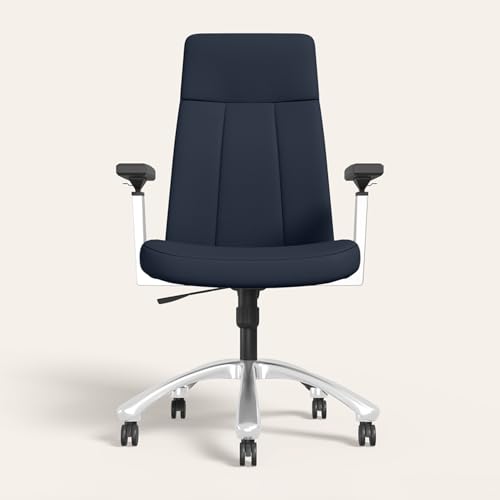 Image of Interio by Godrej Thrill Executive Full Back Leatherette Executive Chair
