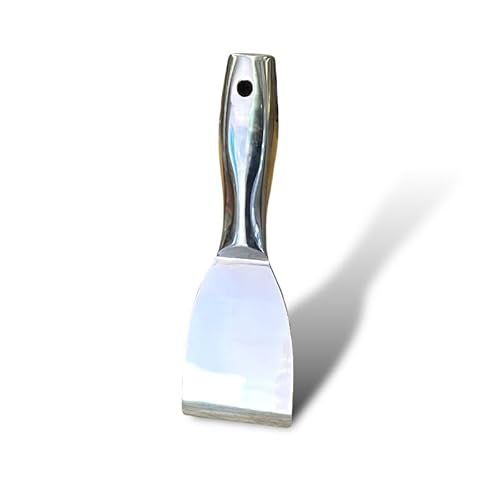 Drywall Taping Knife 3" 75Mm Skimflex All Stainless Steel Taping Knife - Semi-Flex Blade Wallboard Knife Dry Wall Knives Knife Sheetrock Drywall Skimm