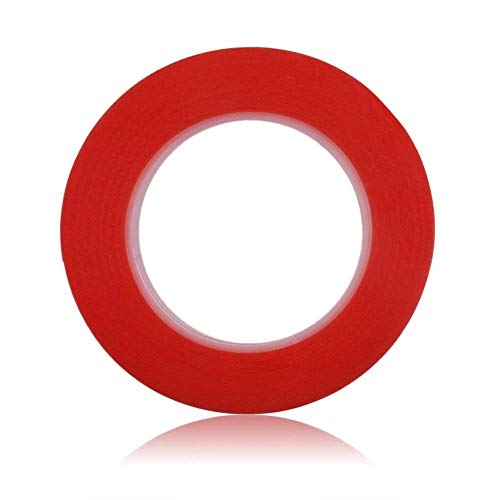 Preisvergleich Produktbild 3mm rotes doppelseitiges Klebeband (50m lang) Original 3M