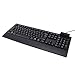 KunEchevyr 104 Key Keyboard with IC Card Slot, USB Keyboard for SLE4418 SLE4428 SLE4432, Quiet Keypad with Quick ing Keys, Non Slip Feet for Stable,