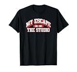 Music therapy creative design 'my escape is in the studio' T-Shirt