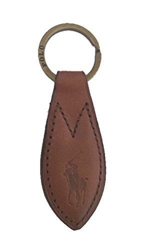 Polo Ralph Lauren Logo Key Chain FOB Brown