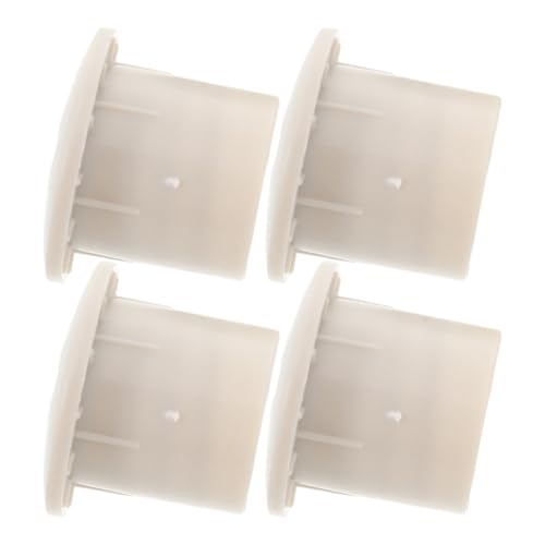 Veemoon Tapones para Tornillos de Repuesto para Toboganes Infantiles, 4 Piezas, Plástico Gris, Diámetro Interior 2,3 Cm, Accesorio de Fijación Seguro y Compatible para Juegos al Aire