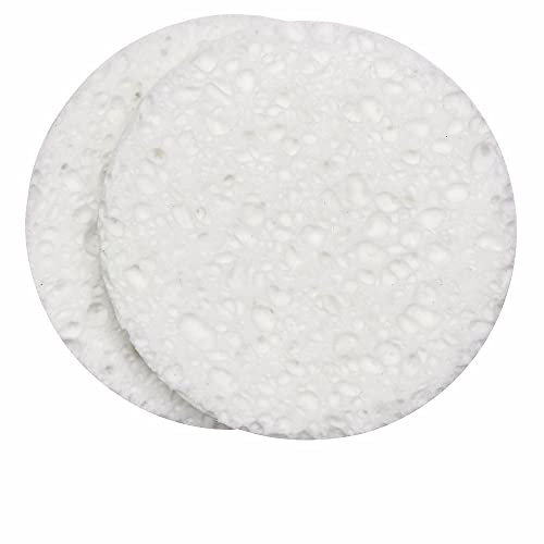 QVS Esponjas Faciales Celulosa Natural (Pequeñas) - 1 Esponjo