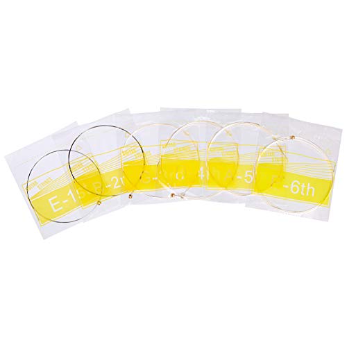 Image of amazon basics Acoustic Guitar Strings - Steel Core, Aluminum Wound