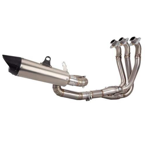 Silencieux Tube De Moto Système D'échappement Complet Pour Moto, Modification Du Collecteur, Ligne De Silencieux Zar Pour Tr&iumph Pour Street Triple 765 RS...