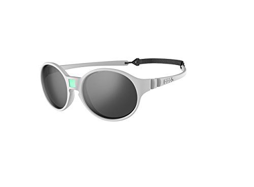 Ki ET LA  Gafas de sol para Bebé modelo Jokakids  100% irrompibles - color Gris Claro  4-6 años
