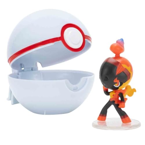 Pokémon Clip 'N' Go (Charcadet with Premier Ball) W20, Figuras