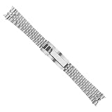 Ewatchparts 20mm Jubilee Watch Band Bracelet Compatible With Rolex Submariner GMT Master II 116710BLNR Glide Lock