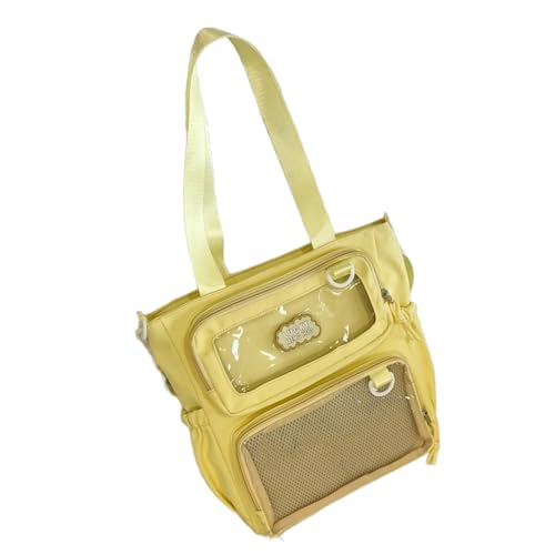 Sac d'écolière japonaise transparent pour le shopping et les voyages des étudiantes