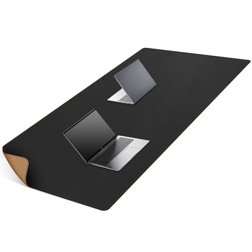 DUNSOO Tapis De Bureau sous Main,Tapis De Souris en Feutre,Tapis