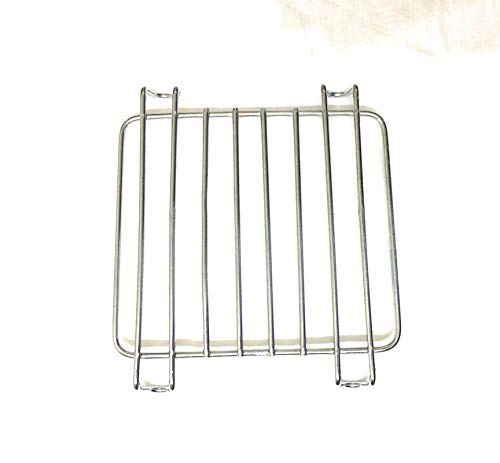 a2s Heavy Quality Steaming/Roasting/Grilling/Baking Tray Stainless Steel Square Rack Stand L -17 B -16 H - 2cm