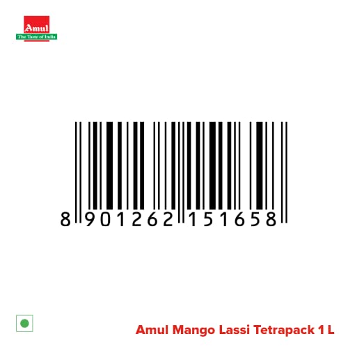 Image of Amul Mango Lassi, 1L Tetra Pack
