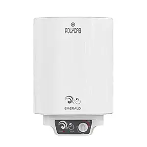 Polycab Emerald 10 litre Electric Storage Water Heater (Geyser) (White)