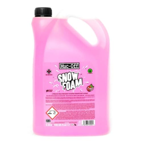 Muc-Off Snow Foam, 5 Liter - Biodegradable Car Wash Soap, Car Shampoo, Foam Cannon Soap - pH Neutral...