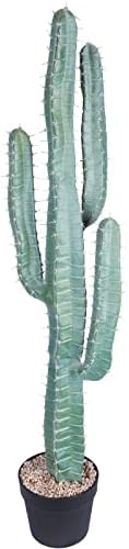 Ruwenus Artificial Cactus 3.3ft（39"） Tall Fake Big Cactus Plants Faux Cacti Saguaro with Planter for Indoor Outdoor Home Office Shop Garden Decoration