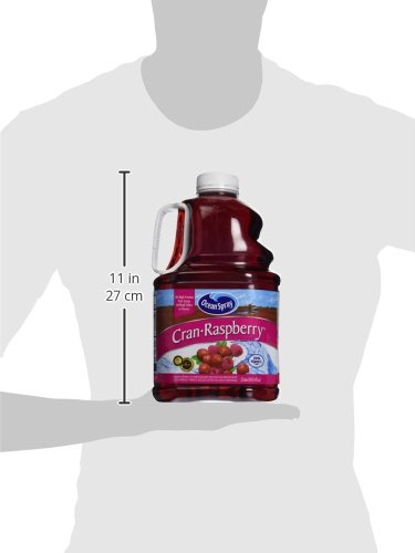 Image of Ocean Spray Cran-Raspberry Cranberry Raspberry Juice Drink, 101.4 Fl Oz Bottle (Pack of 3)