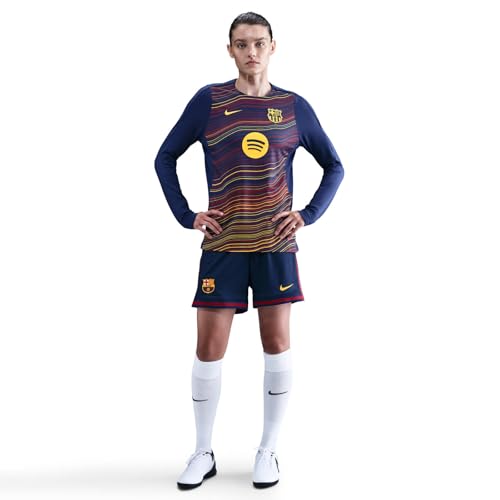 Haut de football pré-match femme Nike FC Barcelona Strike Home