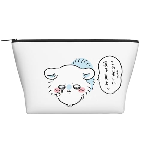 化粧ポーチ ちいかわ モモンガ メイクポーチ 化粧バッグ 大容量 軽量 旅行化粧袋 ミニ財布 コインケース 鉛筆ケース 小物用ケース メンズ レディース かわいい 人気 小物入れ 洗面用具入れ 収納バッグ 収納袋 旅行グッズ 持ち運び 出張 自宅用 男女兼