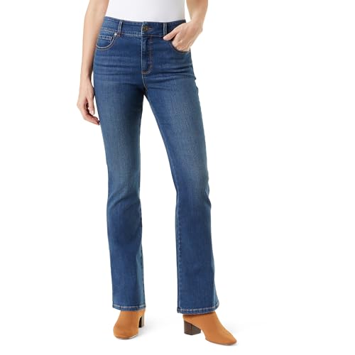 Gloria Vanderbilt Women's Shape Effect Tummy Hold High Rise Boot Cut Jean