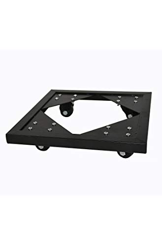 Casaflora Outdoor-Pflanzroller quadratisch: 52x52x6 cm (belastbar bis 300 kg)