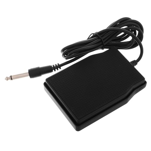 Pédale de sustain IMIKEYA pour piano numérique et clavier midi avec câble inclus
