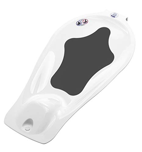 Rotho Babydesign Bath Set with Bath Tub and Stand, Ideal for 2 Children, 0-12 Months, White, TOP Xtra, 21041000101