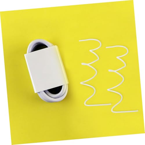 CHILDWEET 1000pcs Alambre de Hierro Galvanizado para Cables Eléctricos Proyectos del Hogar y Jardín Alambre resistente a la oxidación para soporte y organización de plantas miniatura 6