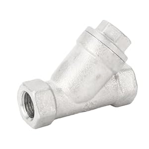 Zerodis 1/4 Zoll Y-Siebkorbfilter Edelstahl