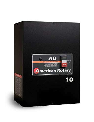Rotary Phase Converter Panel ONLY AD10-STK- DIY 10 HP Convert 1 to 3 PH|Can Start up to a 5Hp / 14 Amp 208-240v Load