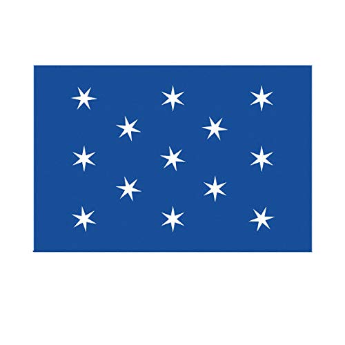 EW Designs Personal Flag of George Washington Flag Sticker Decal Vinyl Bumper Sticker Vinyl Sticker Car Truck Decal 5"