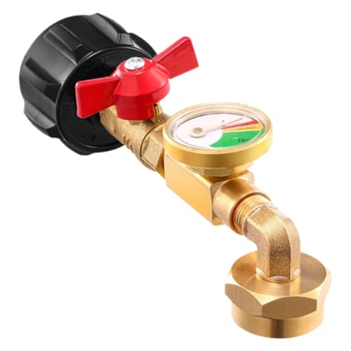 SUPVOX Propane Gas Gauge Leak Detection Compact Pressure Indicator for Usage for Heaters and Cylinders Design