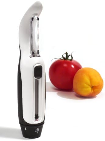 Miniatura 3 de Prepara Trio- Pelador de Tres Filos, Blanco, Paquete de 1, Blanco