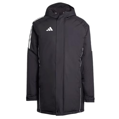 adidas Soccer Tiro 24 Stadium Parka Jacket - Stay Warm on the Sidelines with Recycled Materials