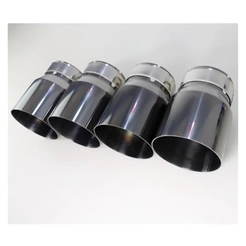 Embout d'échappement en acier noir pour BMW M3 F80 et M4 F82 au quotidien