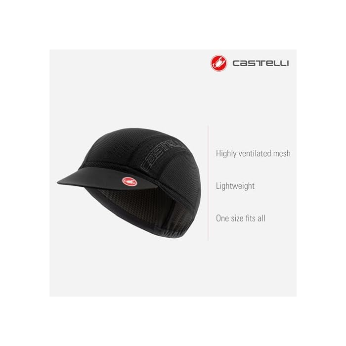 CASTELLI Men's A/C 2 Cycling Cap Hat - Image 3