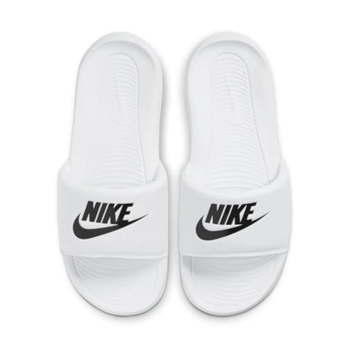Nike Victori One Shower Women Slides Badelatschen (White/Black, EU...