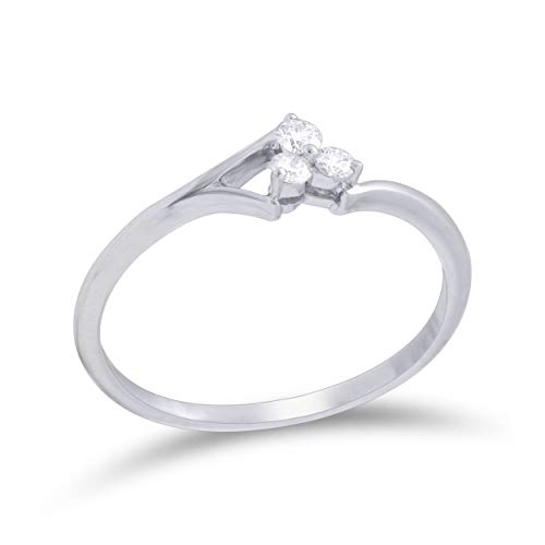 Senco Gold 950 Platinum and Diamond Ring for Women