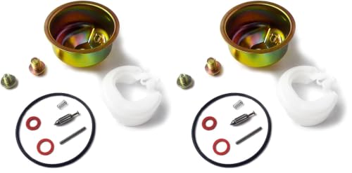 Image of Carburetor Kit for Honda GX240 GX270 GX340 GX390 Needle Bowl Float Gasket Seal Pin，Gaskets Bolt Washer Compatible，Gaskets Bolt Washer Compatible (Pack of 2)