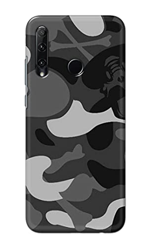 Image of Printed Hard Back Cover Case for Honor 20i | Huawei P Smart+ Plus 2019 | Honor 10i Back Cover (Army Pattern) -1302