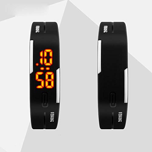 Два часовници SKMEI 1099 еден до друг, на кои се гледаат предната и задната страна views