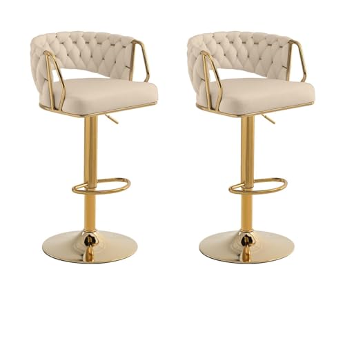 SDXYSTCE Juego 2 Taburetes Altos de Cocina