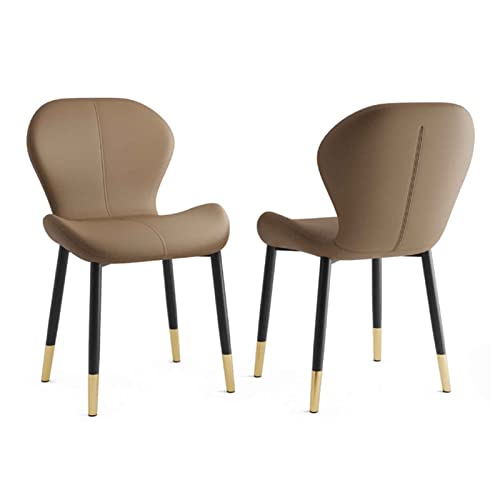 Chaise à manger tabouret avec dossier aspect bois pour maison - 2