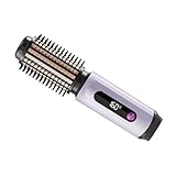 Reisefreundliches, kompaktes Locken- und Glättungswerkzeug, ABS-Textur für vielbeschäftigte Personen, einfache Tragbarkeit, Lockenbürste