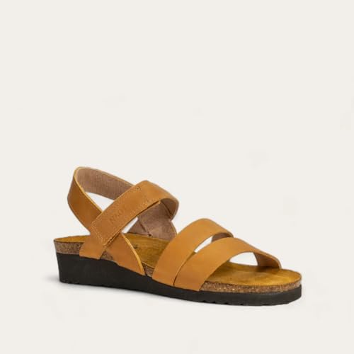 Image of NAOT Kayla Women's Sandals - Supportive 3-Strap Design with Backstrap, Cork & Latex Footbed - Arch Support - Travel-Friendly Comfortable Walking Sandals for All-Day Wear