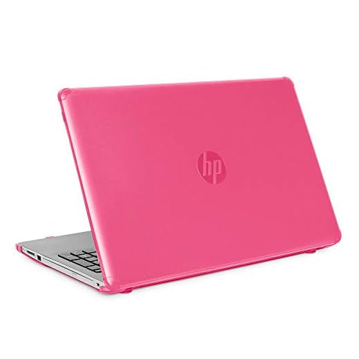 mCover Hard Shell Case for New 2020 15.6" HP 15-DYxxxx / 15-EFxxxx Series Notebook PC (Pink)