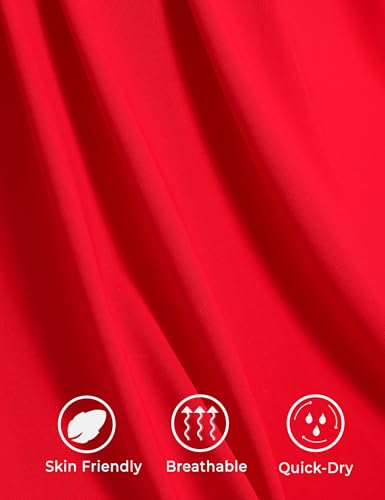 booph girls flowy shorts athletic butterfly shorts with inner pockets 2-in-1 for girls running tennis sports